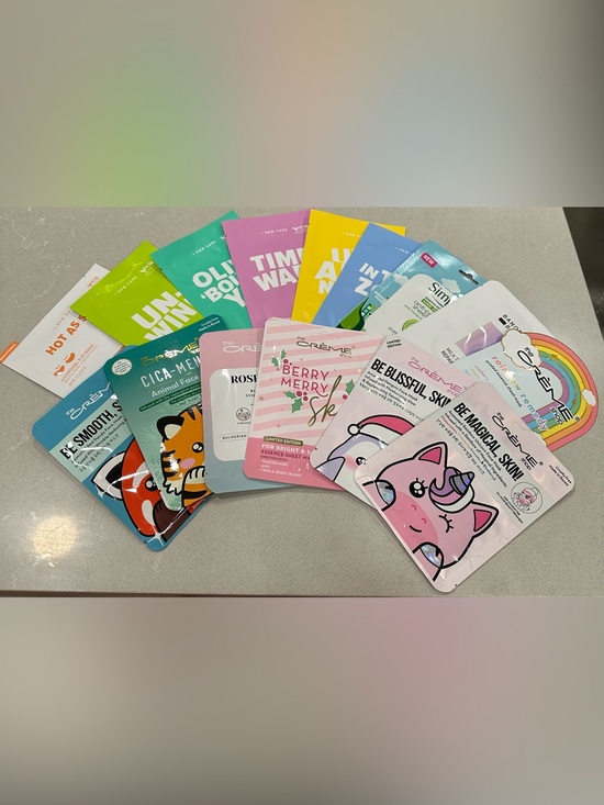 The Creme Shop Other - The Crème Shop & I Dew Care Assorted Face Sheet Masks Set/5 Korean Beauty NEW